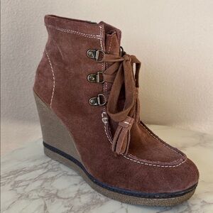 Mia Lace Up Bootie